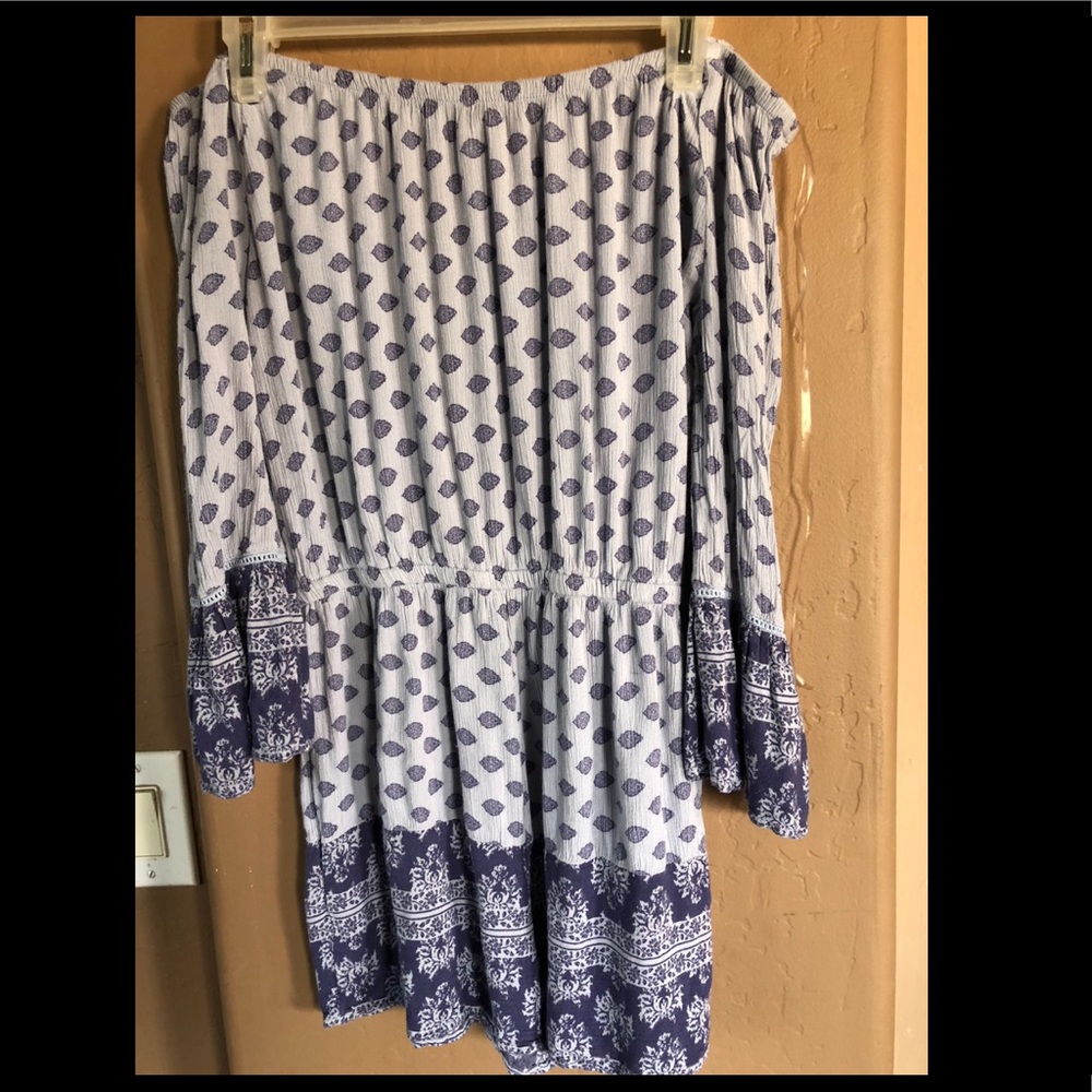 Blue romper